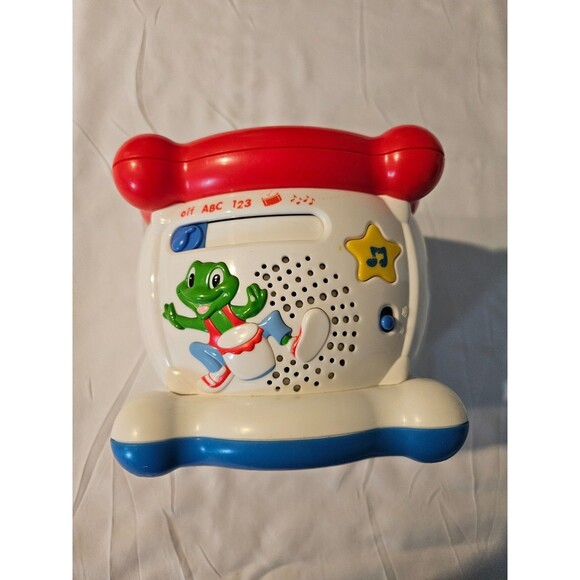 Leap Frog Leapfrog Learning Drum White Educational Musical Lights Sound ABC 123 - Picture 1 of 7